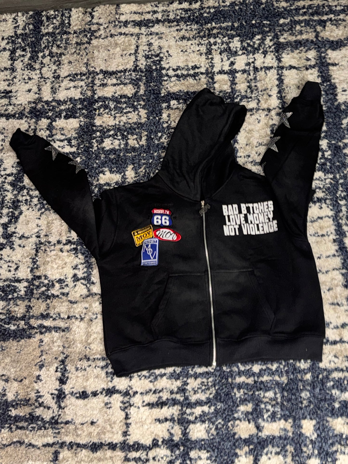 MOV PATCHWORK ZIP UPS