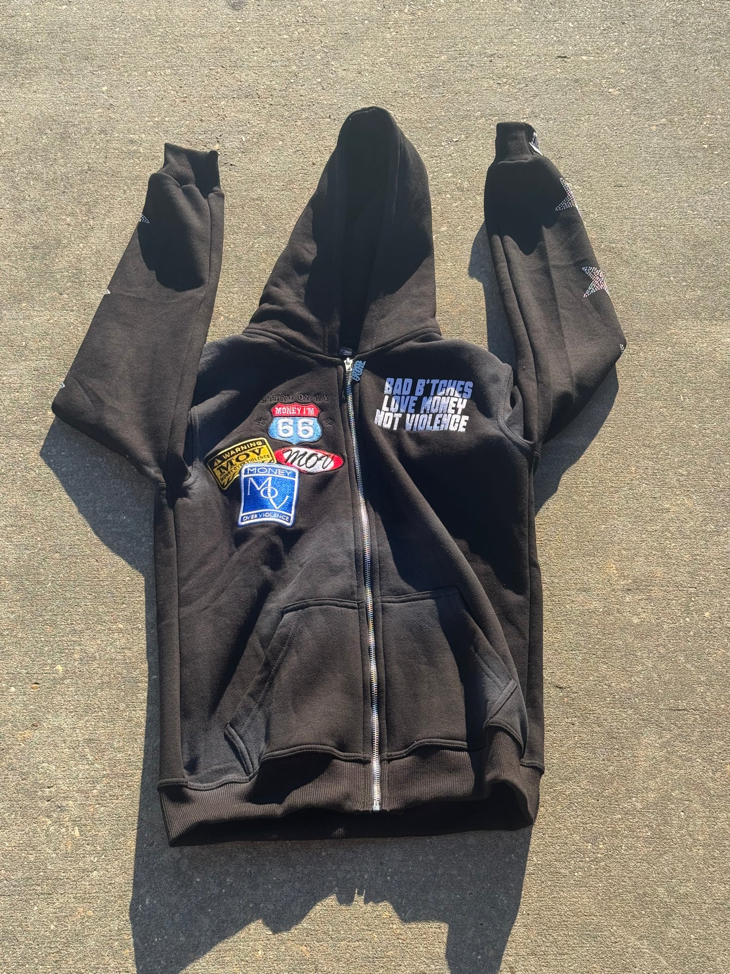 MOV PATCHWORK ZIP UPS