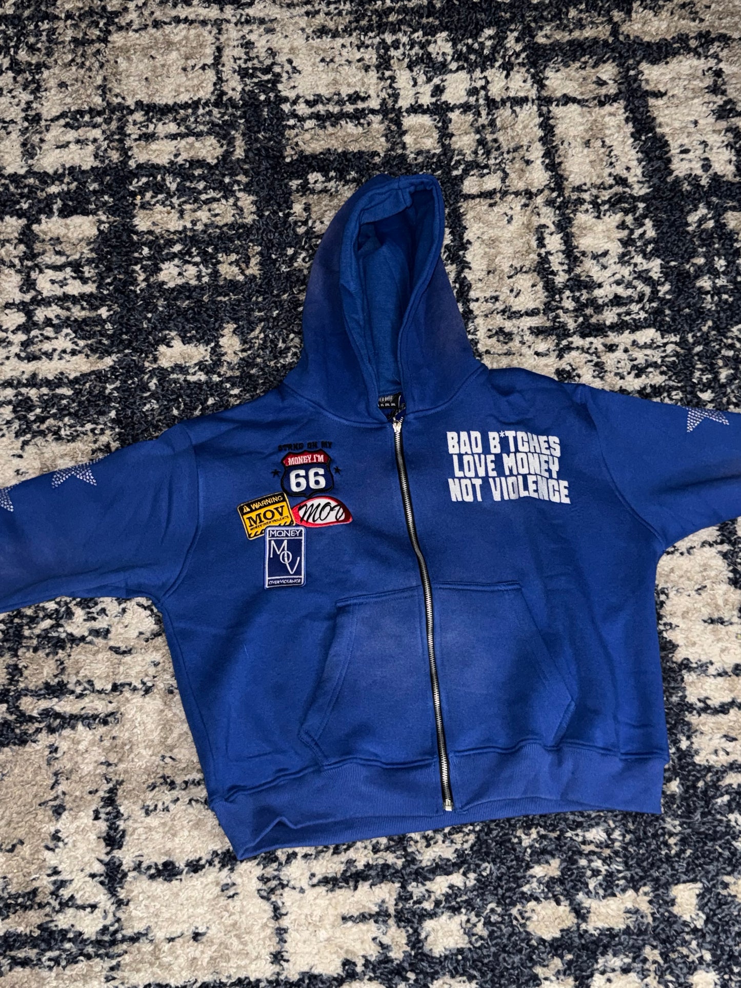 MOV PATCHWORK ZIP UPS