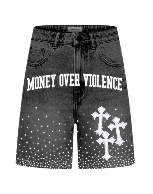 MONEY OVER VIOLENCE JORTS