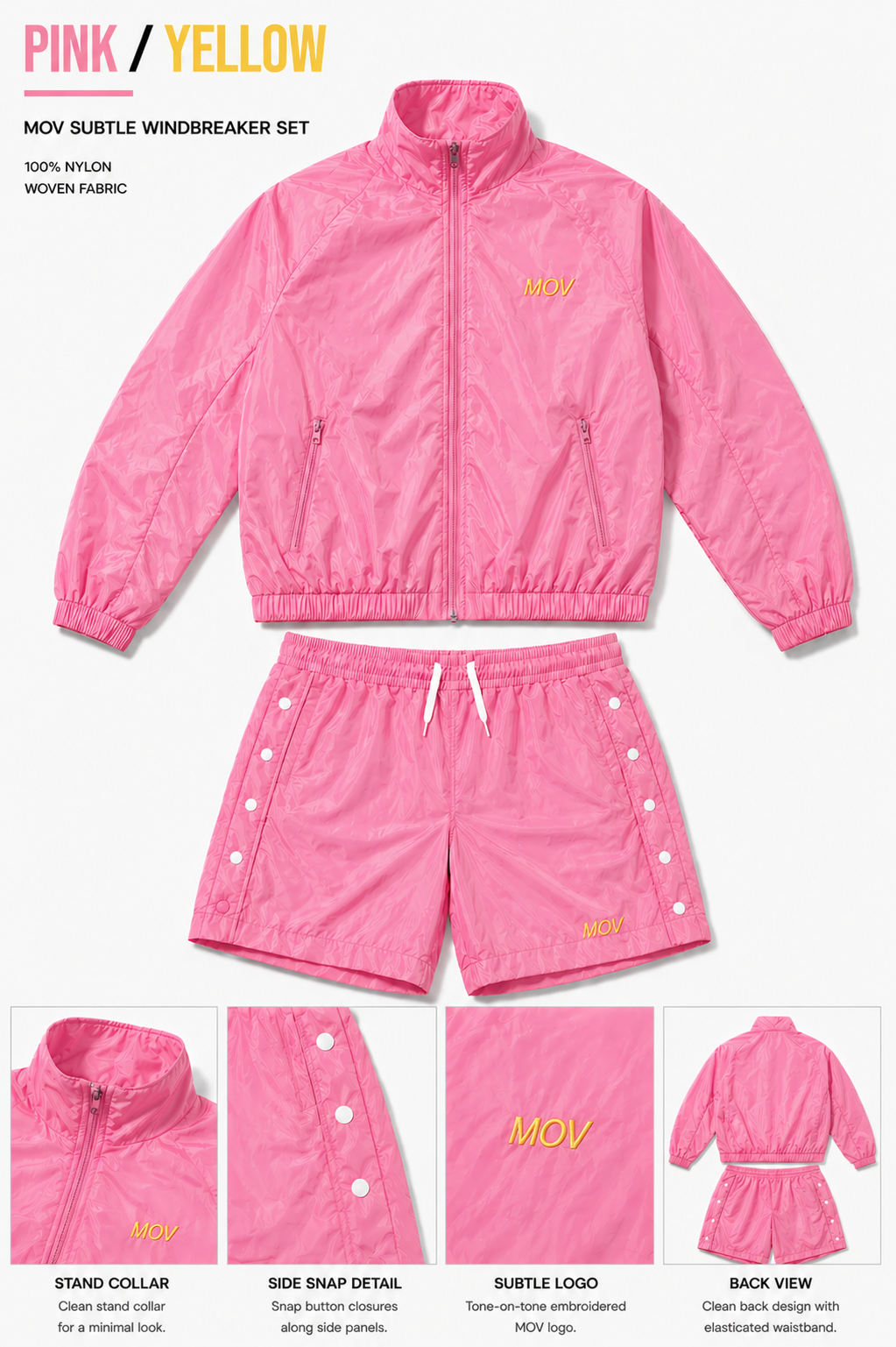 PRE ORDER-MONEY OVER VIOLENCE WINDBREAKER SET