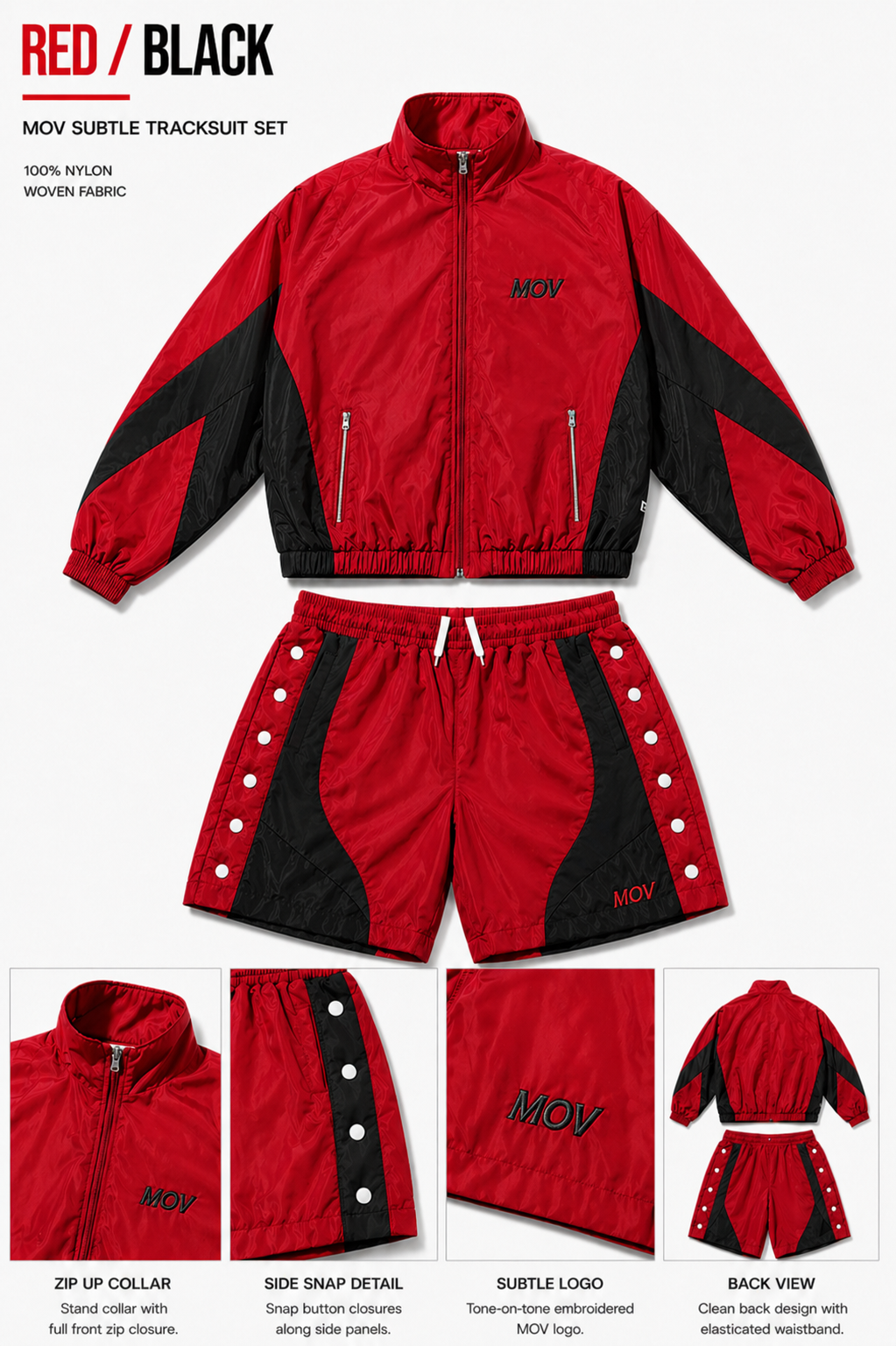 PRE ORDER-MONEY OVER VIOLENCE WINDBREAKER SET