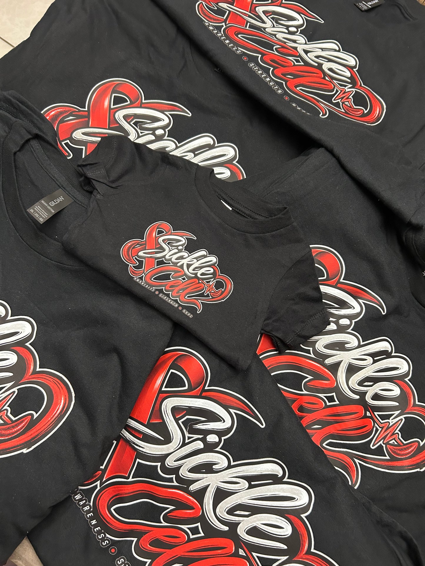 MOV “ SICKLE CELL AWARENESS” KID TEES