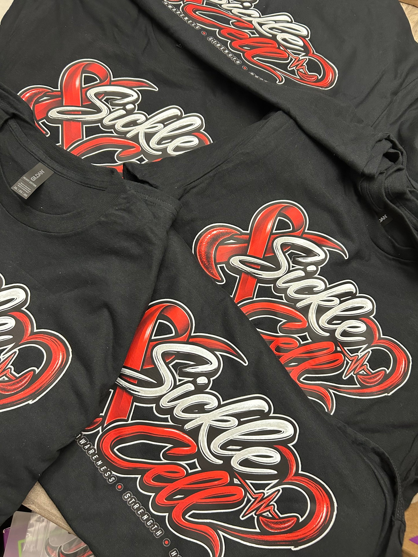 MOV “ SICKLE CELL AWARENESS” KID TEES