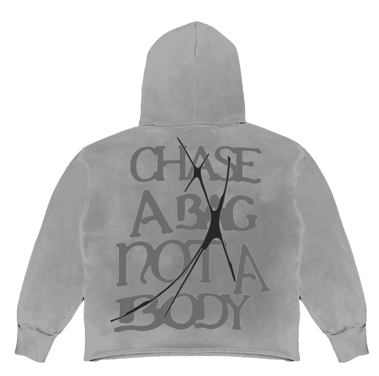 MONEY OVER VIOLENCE CROPPED HOODIE